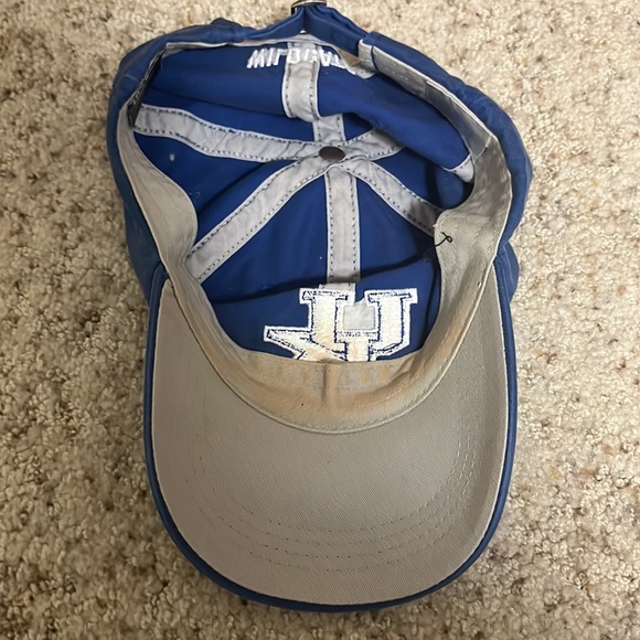 ✅ VINTAGE UK University of Kentucky Wildcats Collegiate Baseball Cap Hat 🧢 Blue - Picture 4 of 6